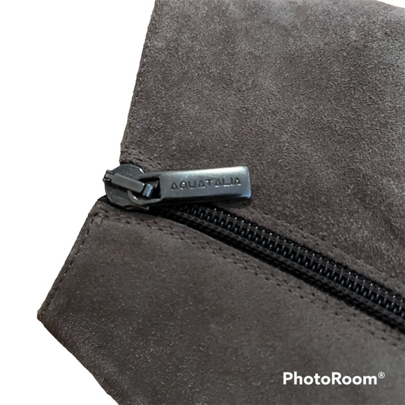 Aquatalia Fallyn Booties in Taupe Waterproof Size 9.5 - Picture 5 of 7